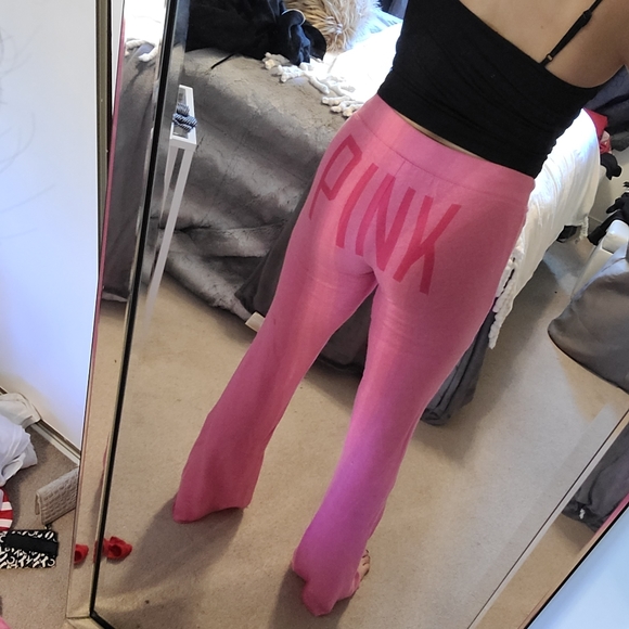 PINK wide leg sweat pant - Picture 3 of 3